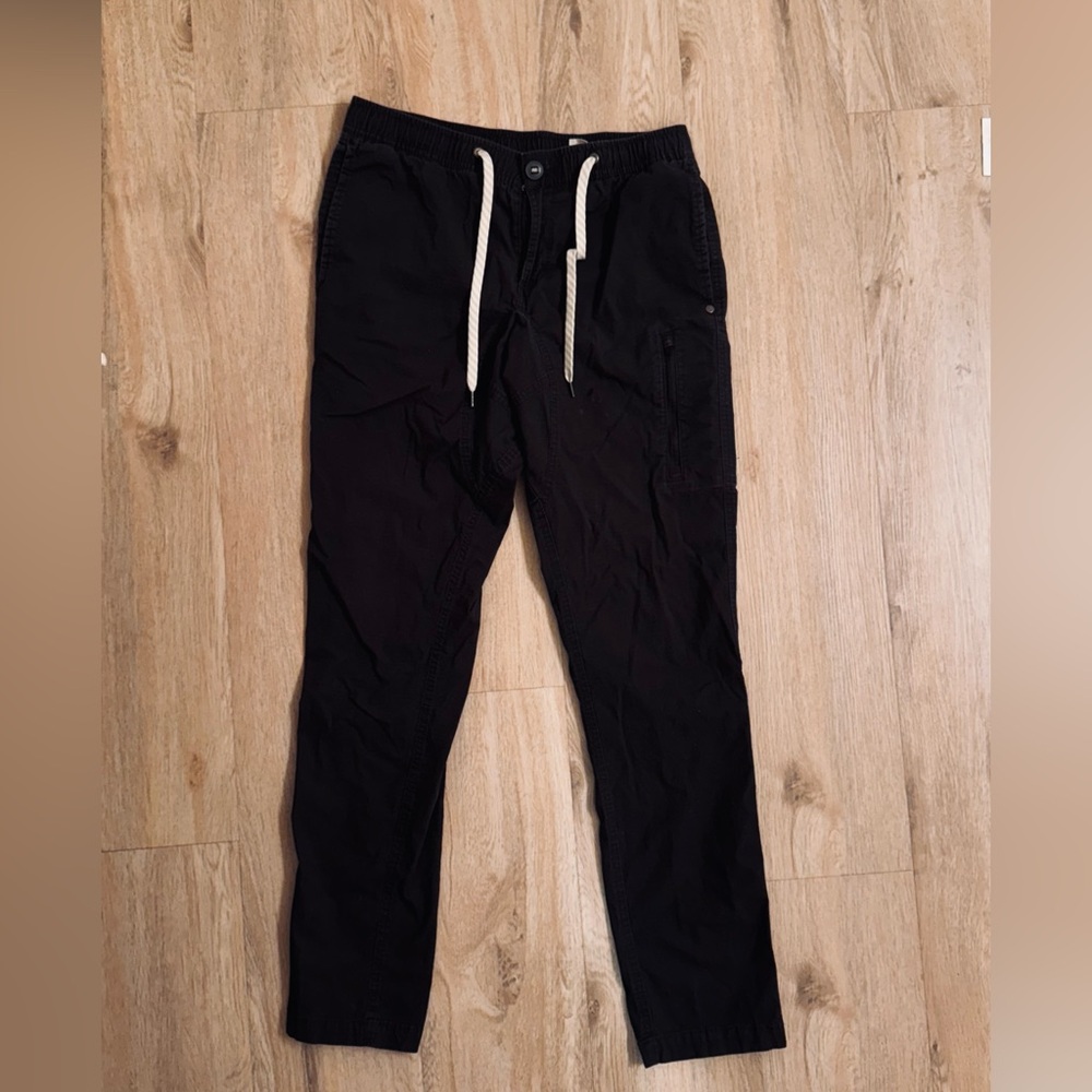 Vuori men’s medium Ripstop pants black